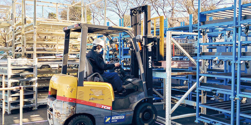 In-house forklift certification exam