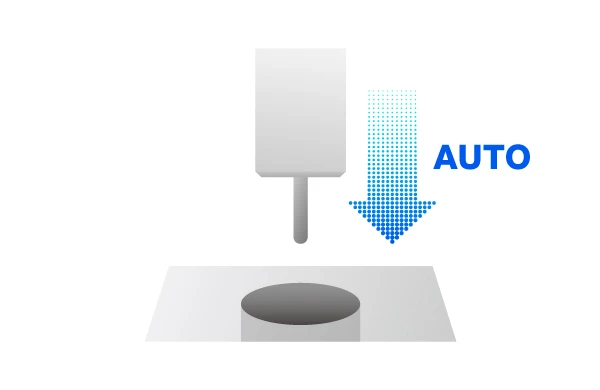 Equipped with an automatic probe insertion system