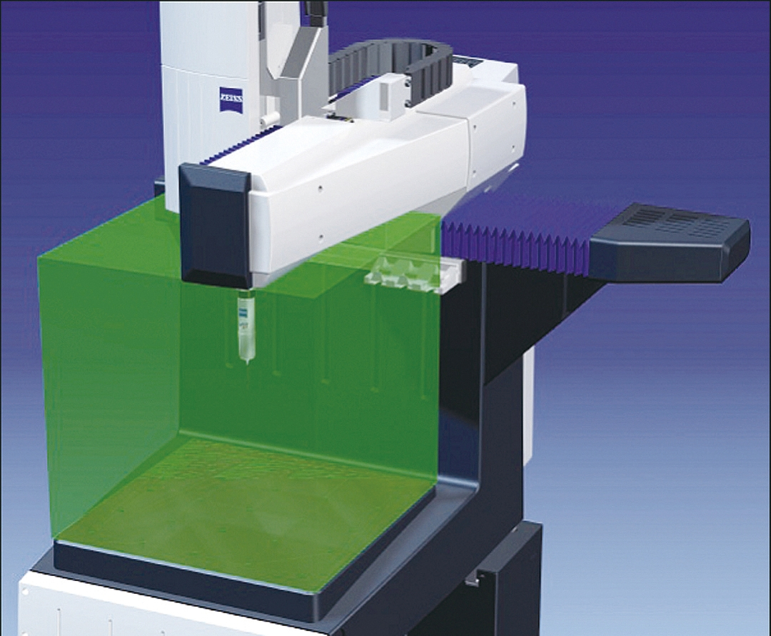 ZEISS technology concentrated in compact body Slim and space-saving coordinate measuring machine for on-site measurement