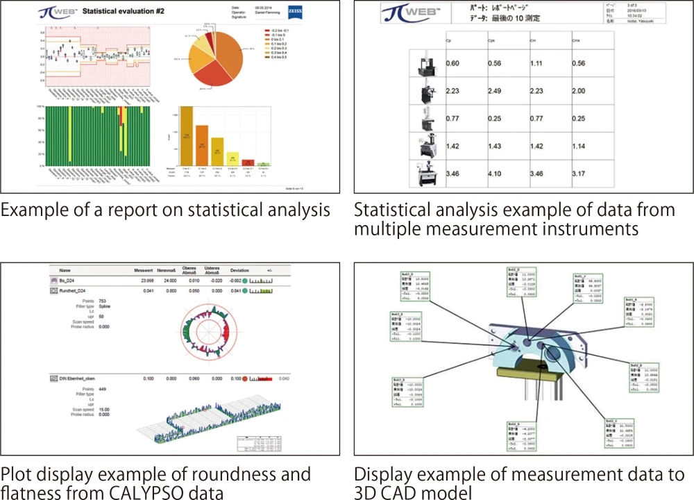 Flexible and graphical reports