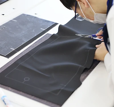 障がい者の方が働いている様子