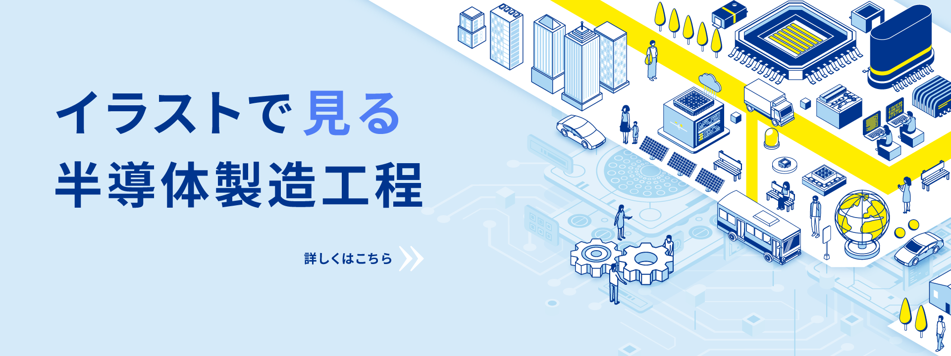 イラストで見る半導体製造工程