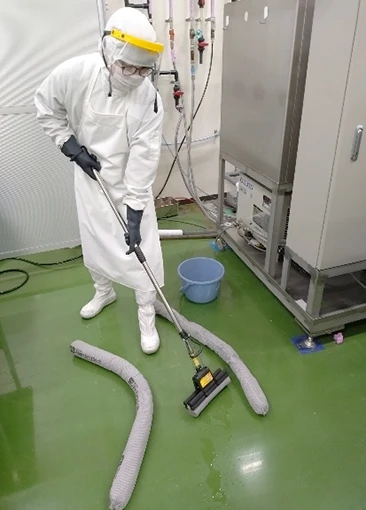有機溶剤・毒劇物漏洩（流出）対応訓練