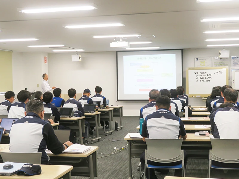 リスクアセスメント研修の様子（土浦）