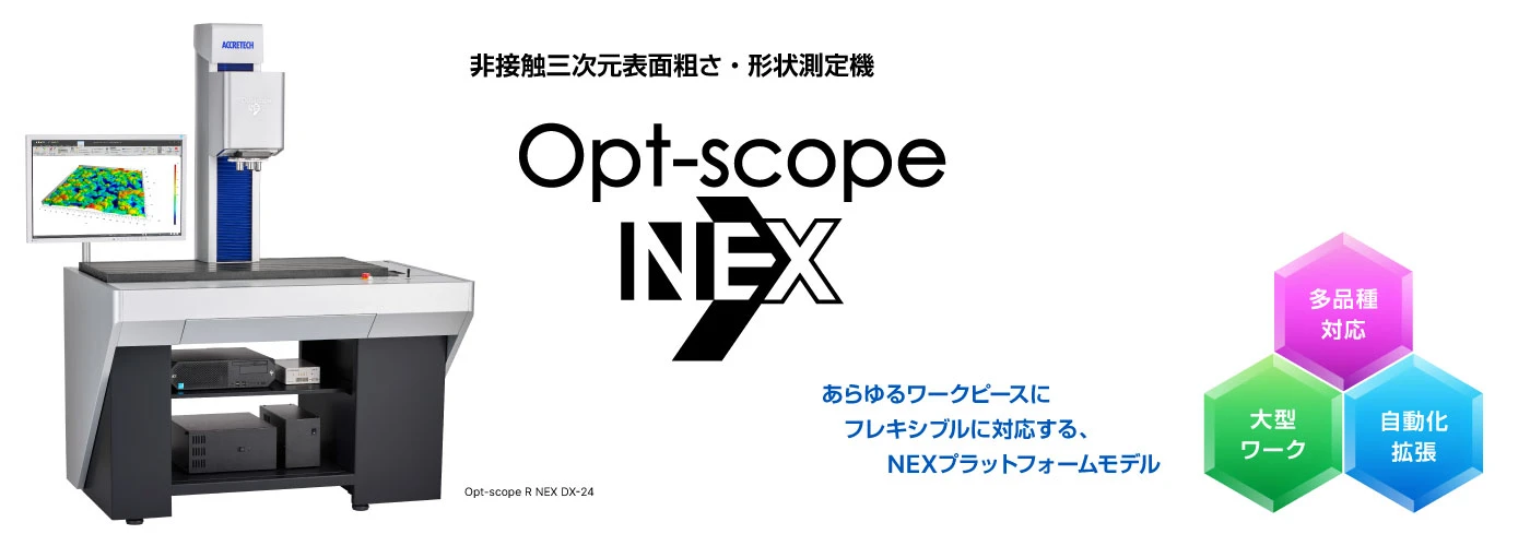 NEWモデル!Opt-scopeのNEXTステージは、さらにフレキシブルに