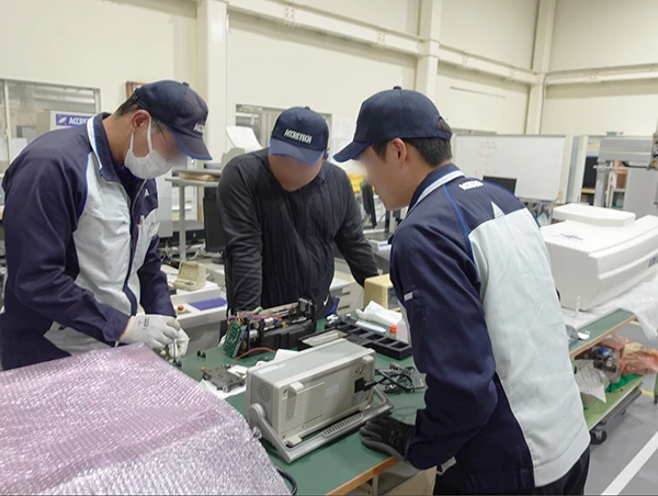 海外の現地技術者研修